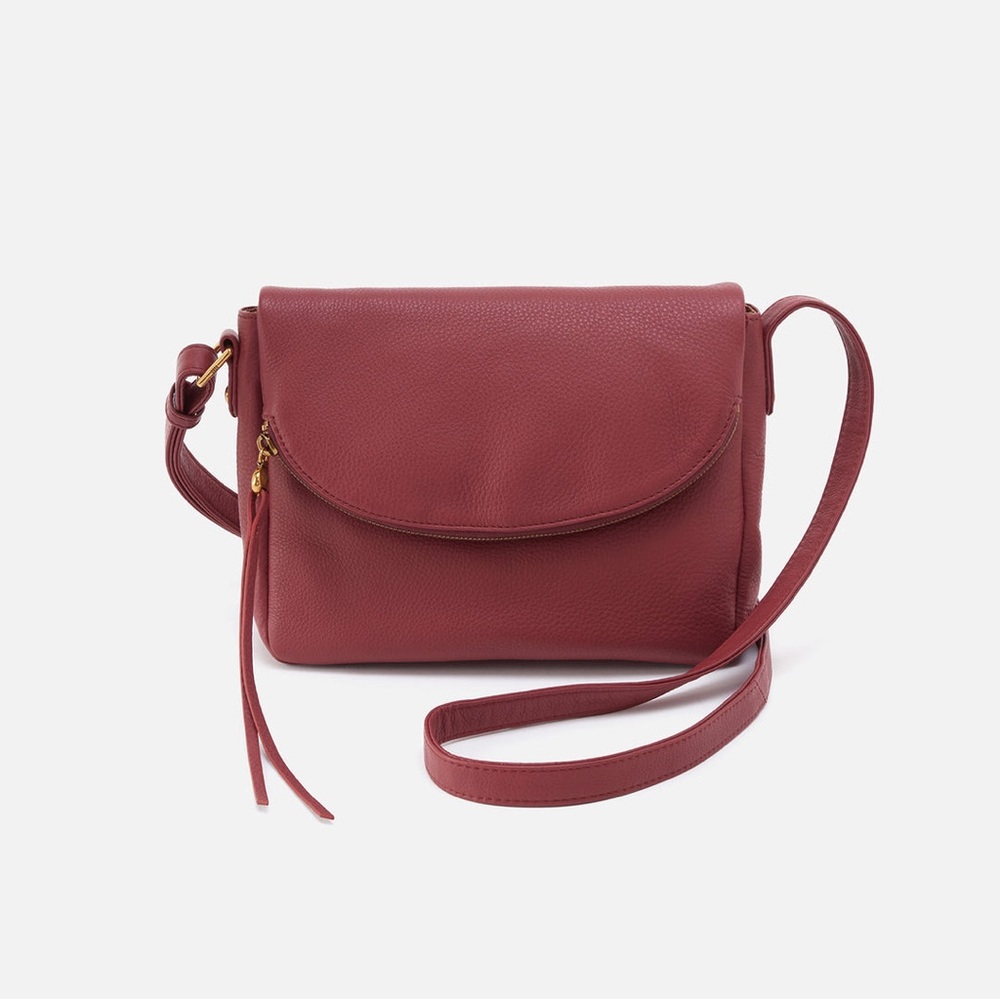 NWOT Hobo Fern Messenger Crossbody IN PEBBLED LEATHER